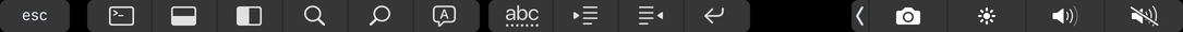 Custom Touchbar Extension for other files