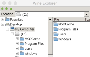Wine 2.9 with fixed rendering of icons in Retina Mode