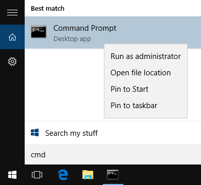 Run Command Prompt As Administrator