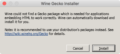 Wine Installing Gecko alternative to Internet Explorer