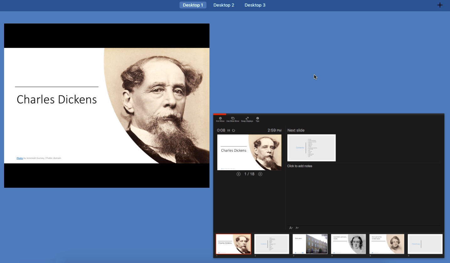 PowerPoint’s Presenter View and Slide Show on Same Display