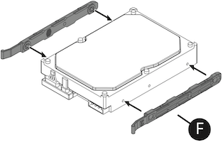 Cooler Master MasterBox NR400 Manaul showing right-angle SATA adatper