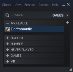 Steam Small Mode