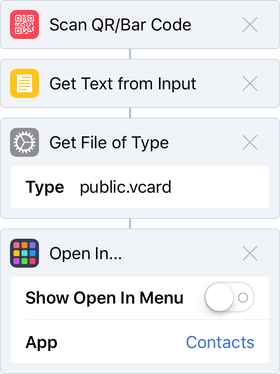Workflow Scan QR Code