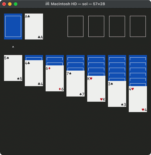 tty-solitaire tty-solitaire