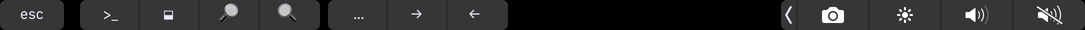 Custom Touchbar Extension for other files