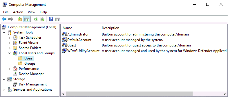 Computer Management