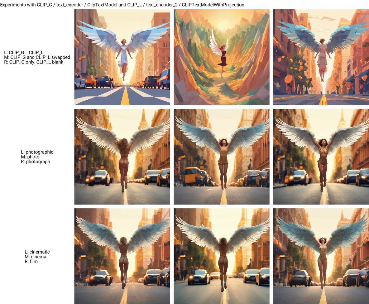 CLIP_L Prompt Experiments 2: Shortened Style Descriptors